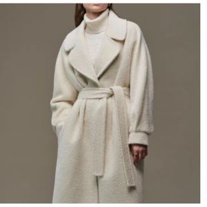 ❌ SOLD❌ Itala Testino Alpaca White Paola Coat Sz Small